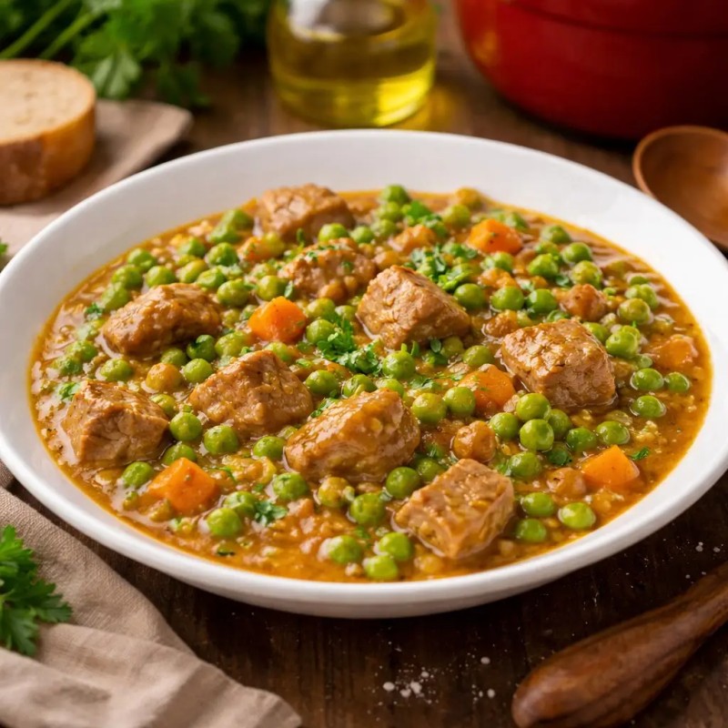 Domaći grašak sa junetinom