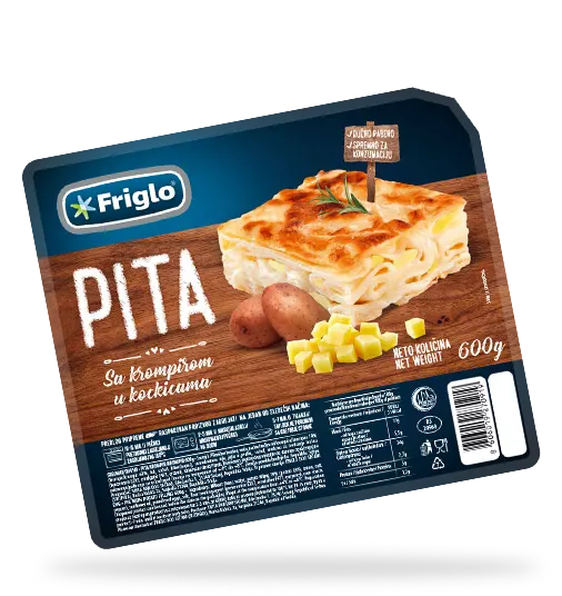 Pita sa krompirom u kockicama