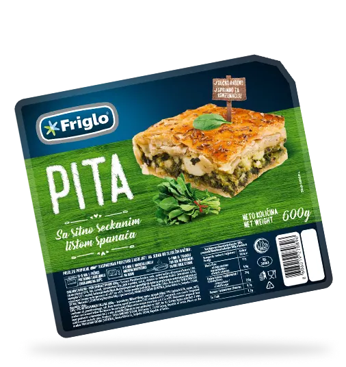 Pita sa sitno seckanim listom spanaća