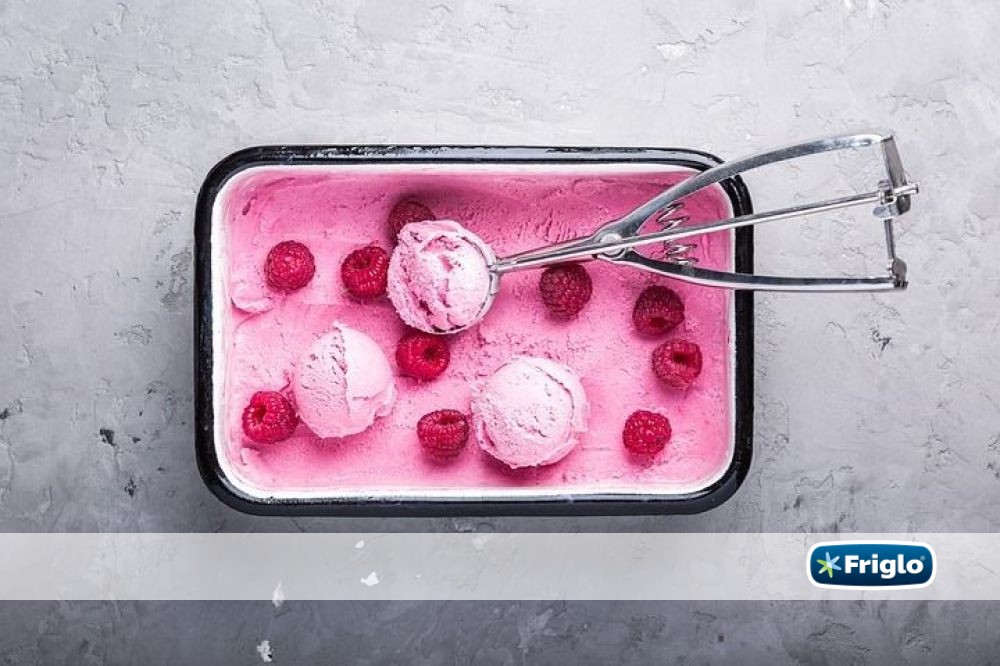 A Healthy Refreshment – Raspberry Ice Cream